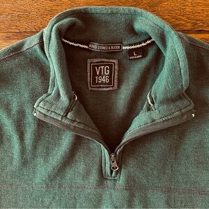 EUC Vintage 1946 1/4 Zip Pullover